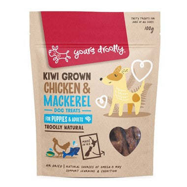 Yours Droolly: Chicken & Mackerel Dog Treats