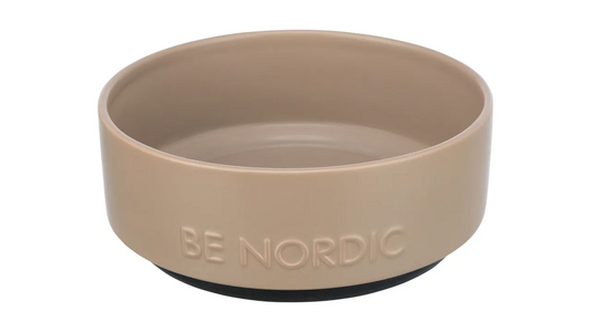 BE NORDIC: Non-Slip Bowl - Taupe, 1.2l