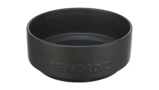 BE NORDIC: Non-Slip Bowl - Black, 500ml