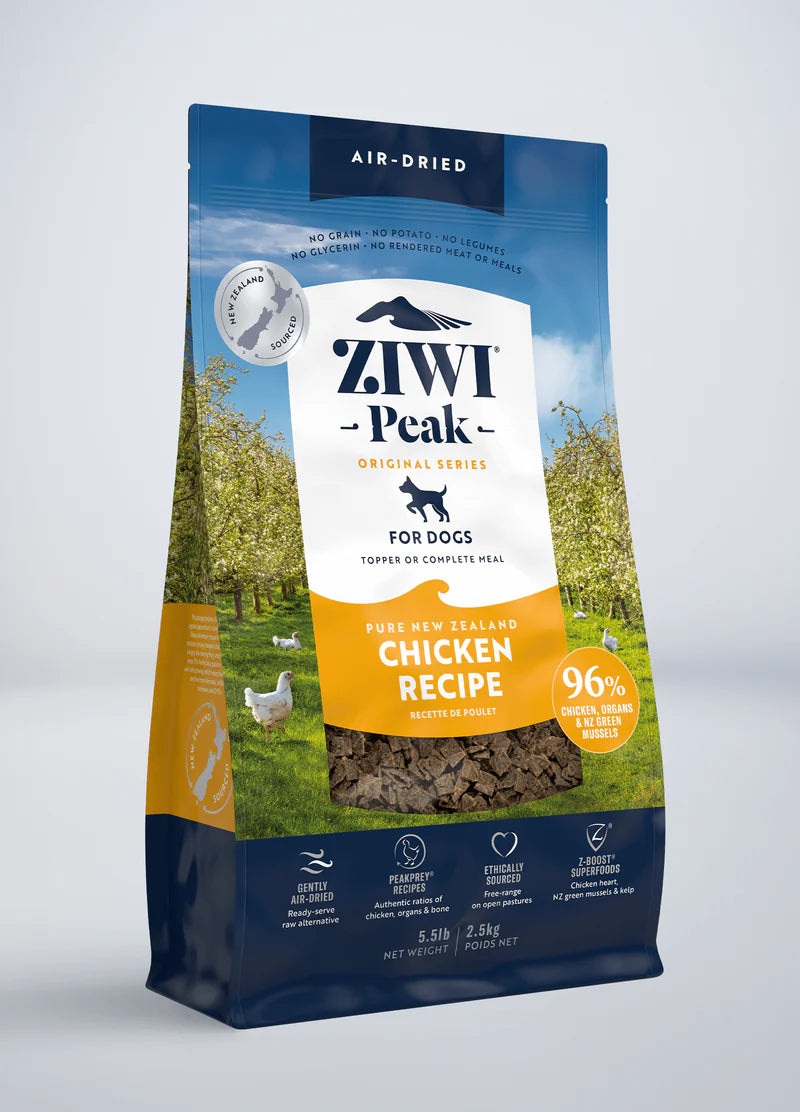 ZIWI: Peak Air-Dried Chicken Dog Food - 2.5kg