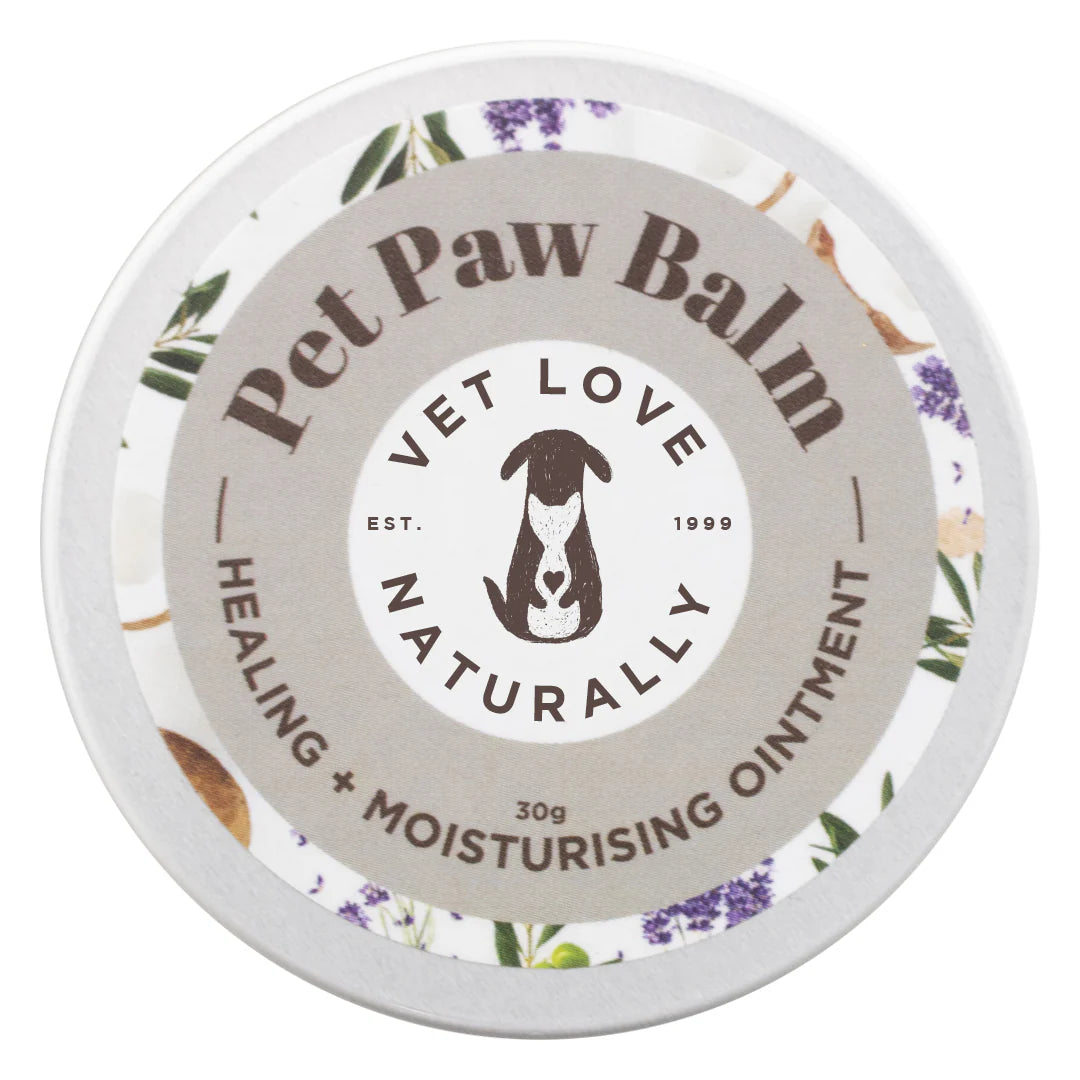 Olive's Kitchen: Pet Paw Balm - Healing & Moisturising Ointment 30g