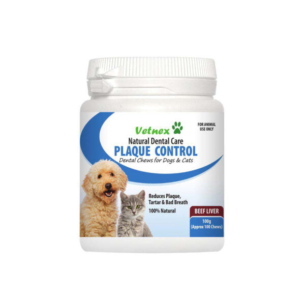 Vetnex: Plaque Control Dental Chews - 100g