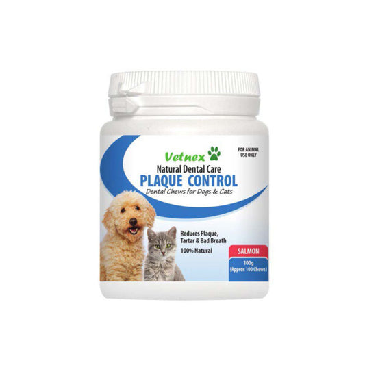 Vetnex: Plaque Control Dental Chews - 100g