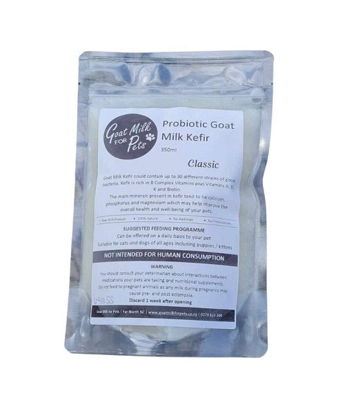 Raw Goat Milk Kefir Probiotic (350ml)