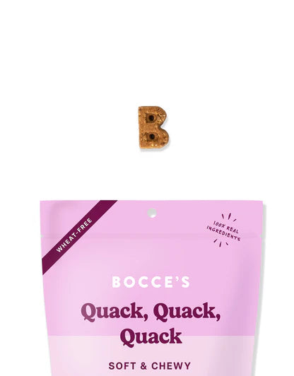 Bocce's: Quack, Quack, Quack Soft & Chewy Treats - 170g