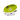 Petrageous: Silly Kitty Oval Lime Green Bowl