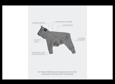 PAIKKA Gray Recovery Overall / Pajamas