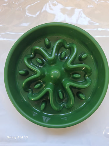 Slow Feeding Dog Bowl - Poppies Playbox 270mm Dia x 50mm Deep