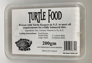 Hot House Turtles: Turtle Food