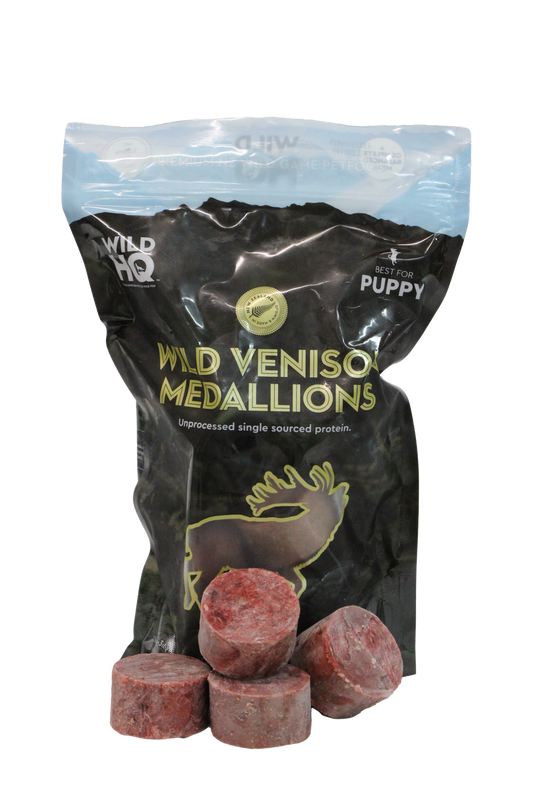 WildHQ: Wild Venison Medallions Puppy - 5kg