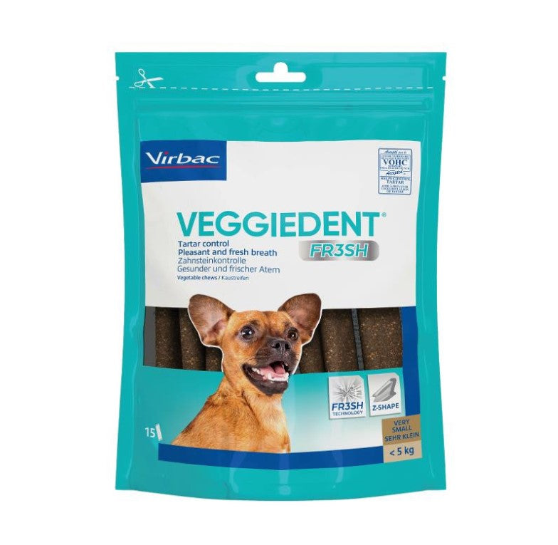 Virbac: Veggiedent FR3SH X-Small Chews