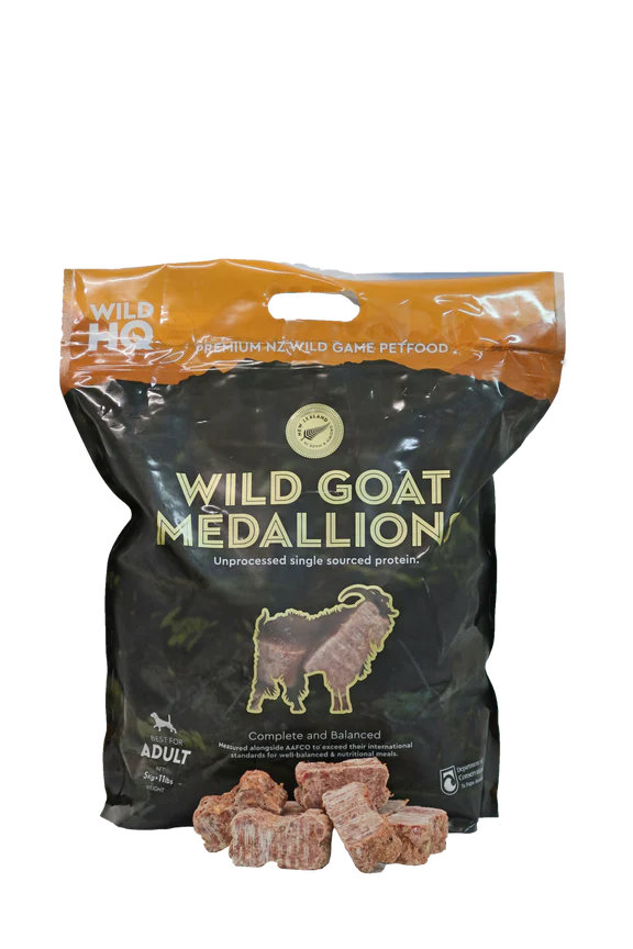 WildHQ: Wild Goat Medallions Adult Dog 5kg