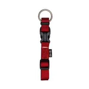 Zeus: Adjustable Collar Large Deep Red