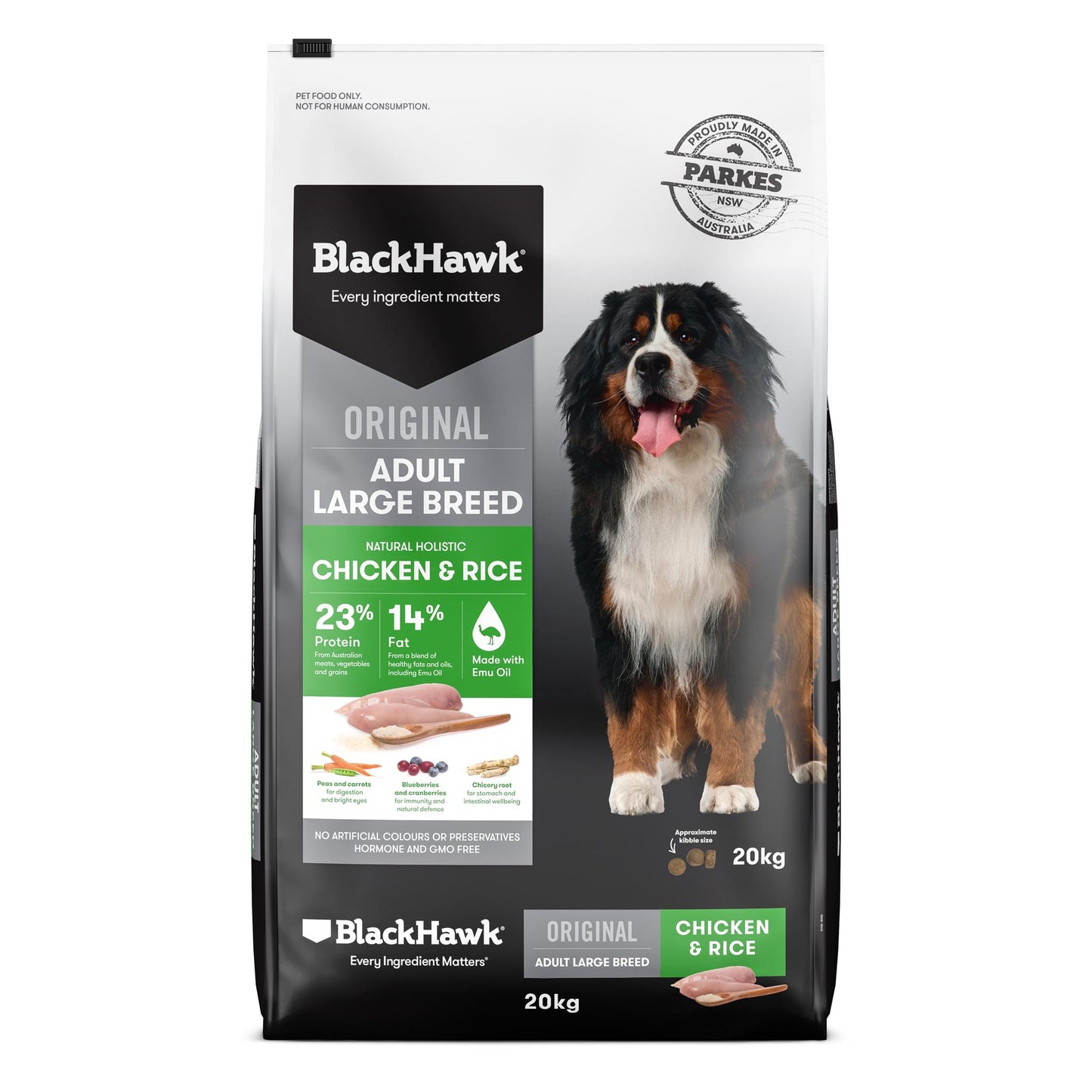 BlackHawk: Dog Large Breed Chicken