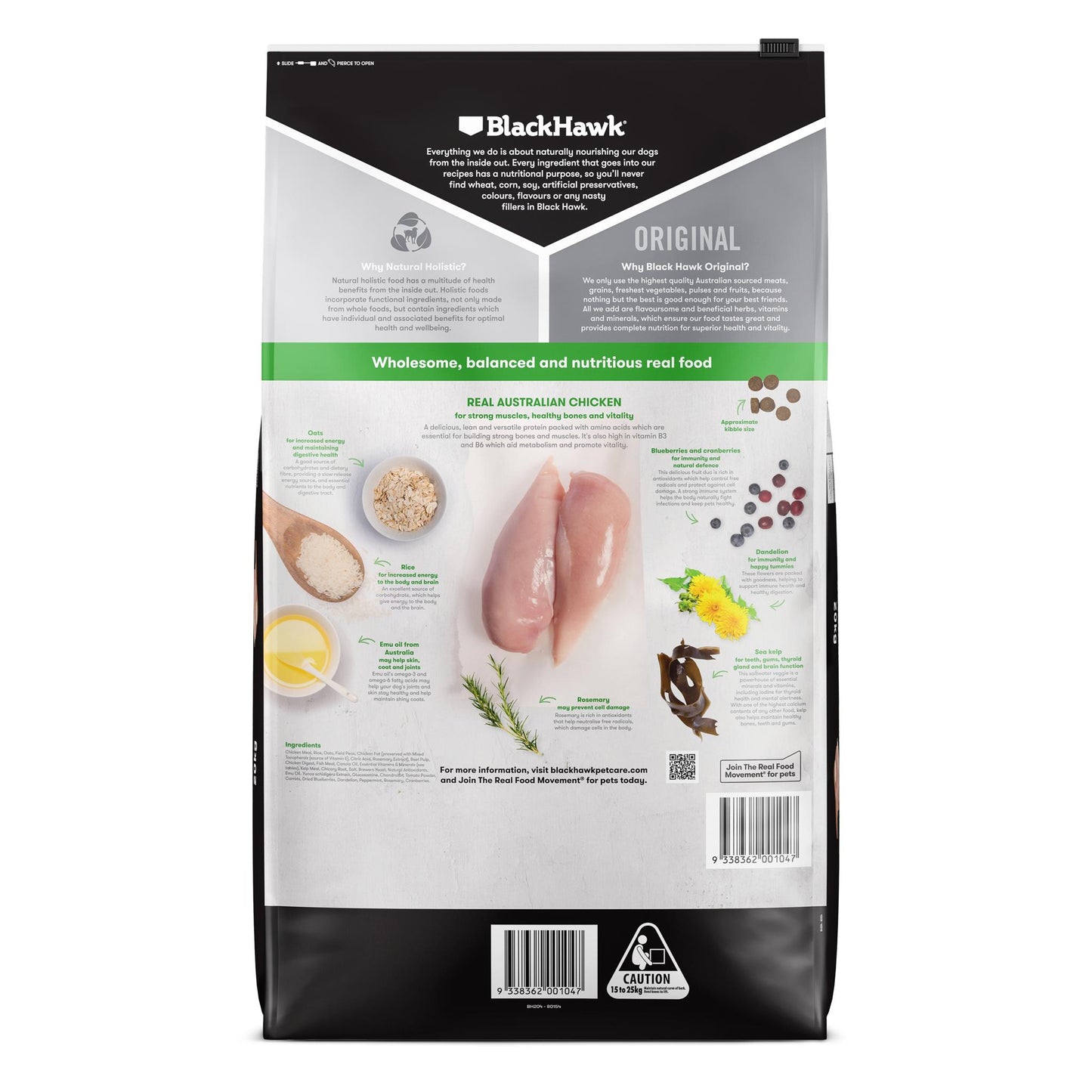 BlackHawk: Dog Adult Chicken & Rice