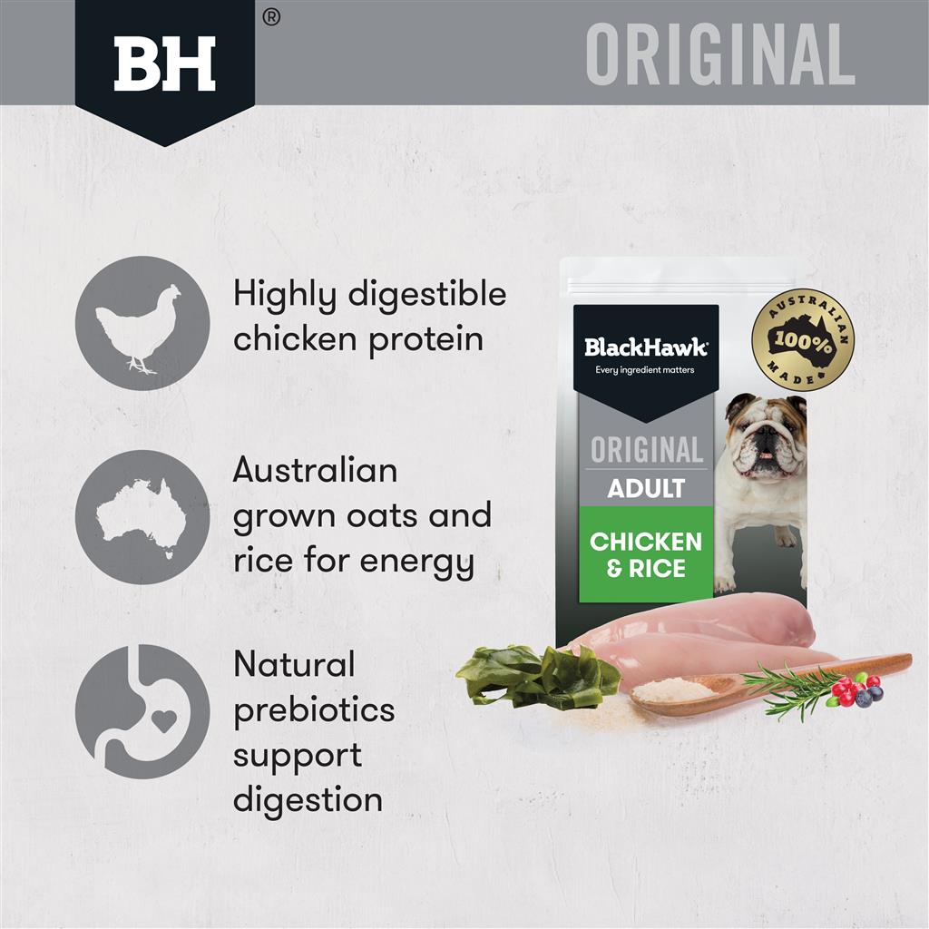 BlackHawk: Dog Adult Chicken & Rice