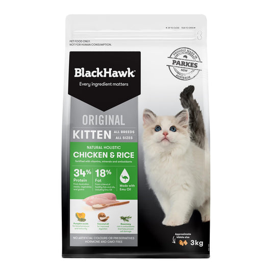 BlackHawk: Kitten Chicken & Rice