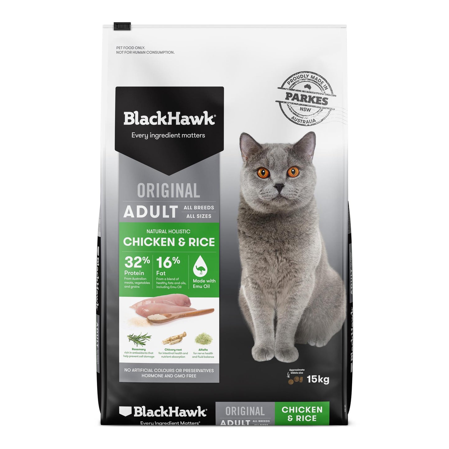 BlackHawk: Cat Chicken & Rice