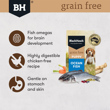BlackHawk: Puppy Grain Free Ocean Fish