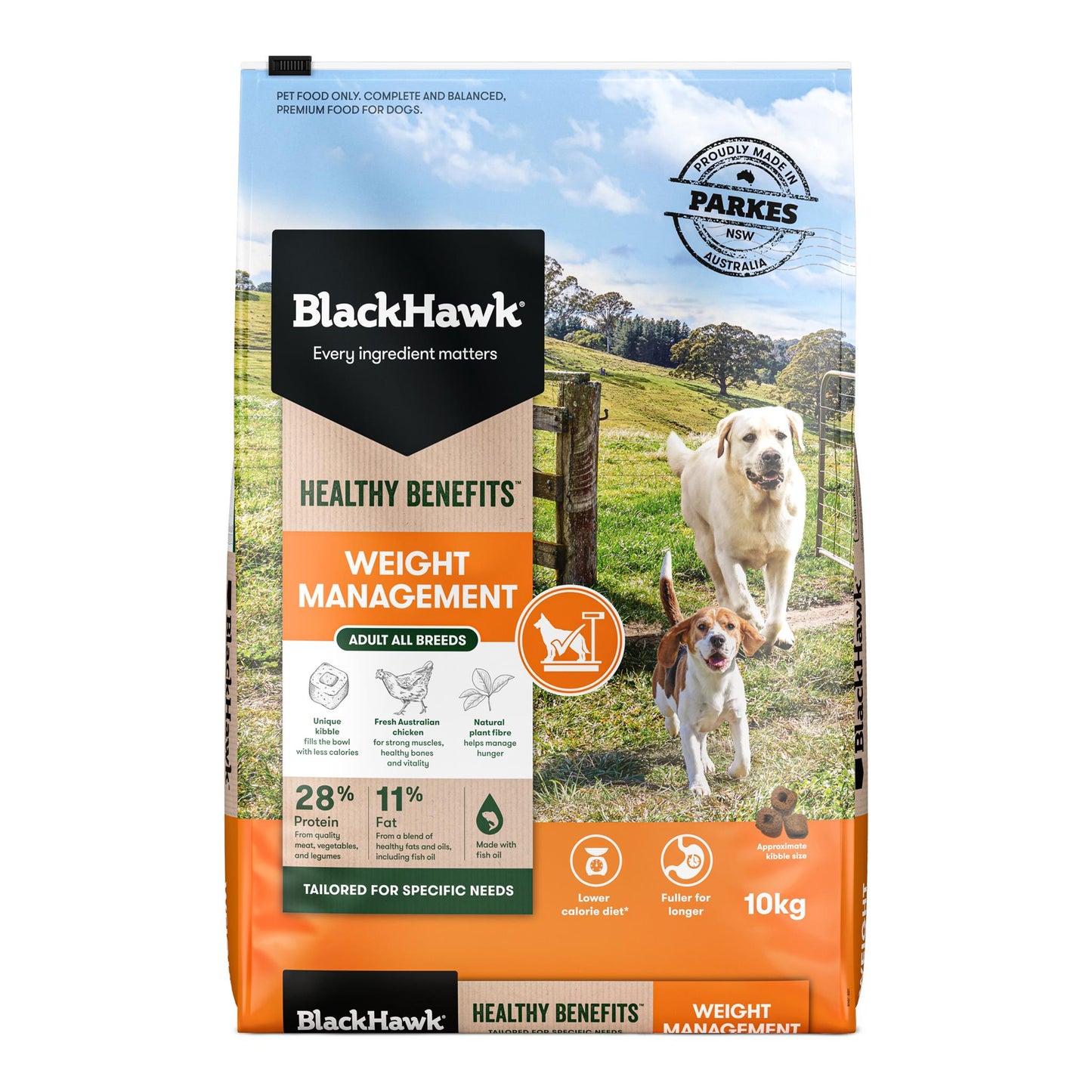 BlackHawk: Dog Weight Management