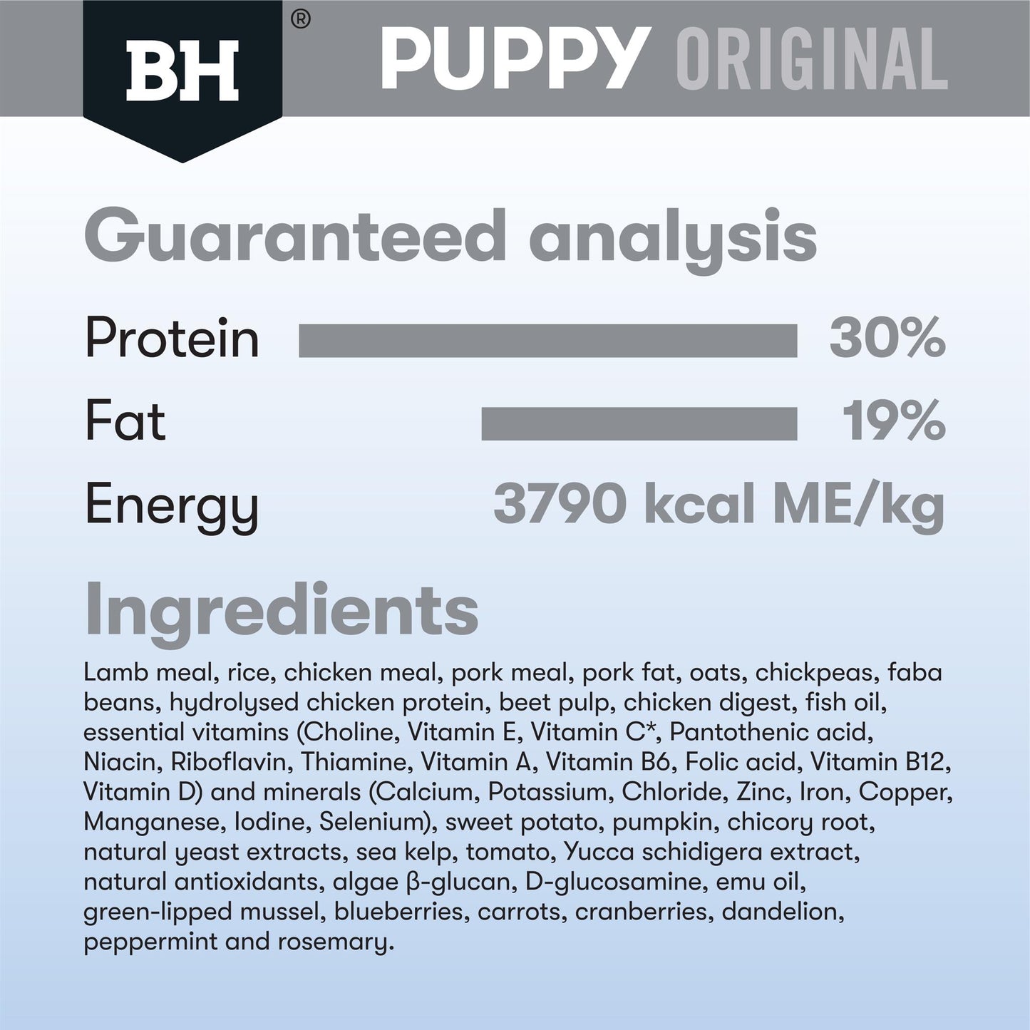 BlackHawk: Puppy Medium Breed Lamb & Rice