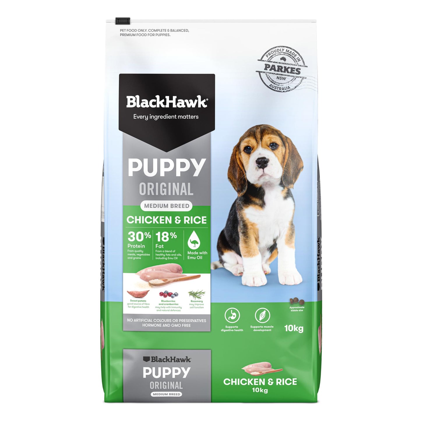 BlackHawk: Puppy Medium Breed Chicken & Rice