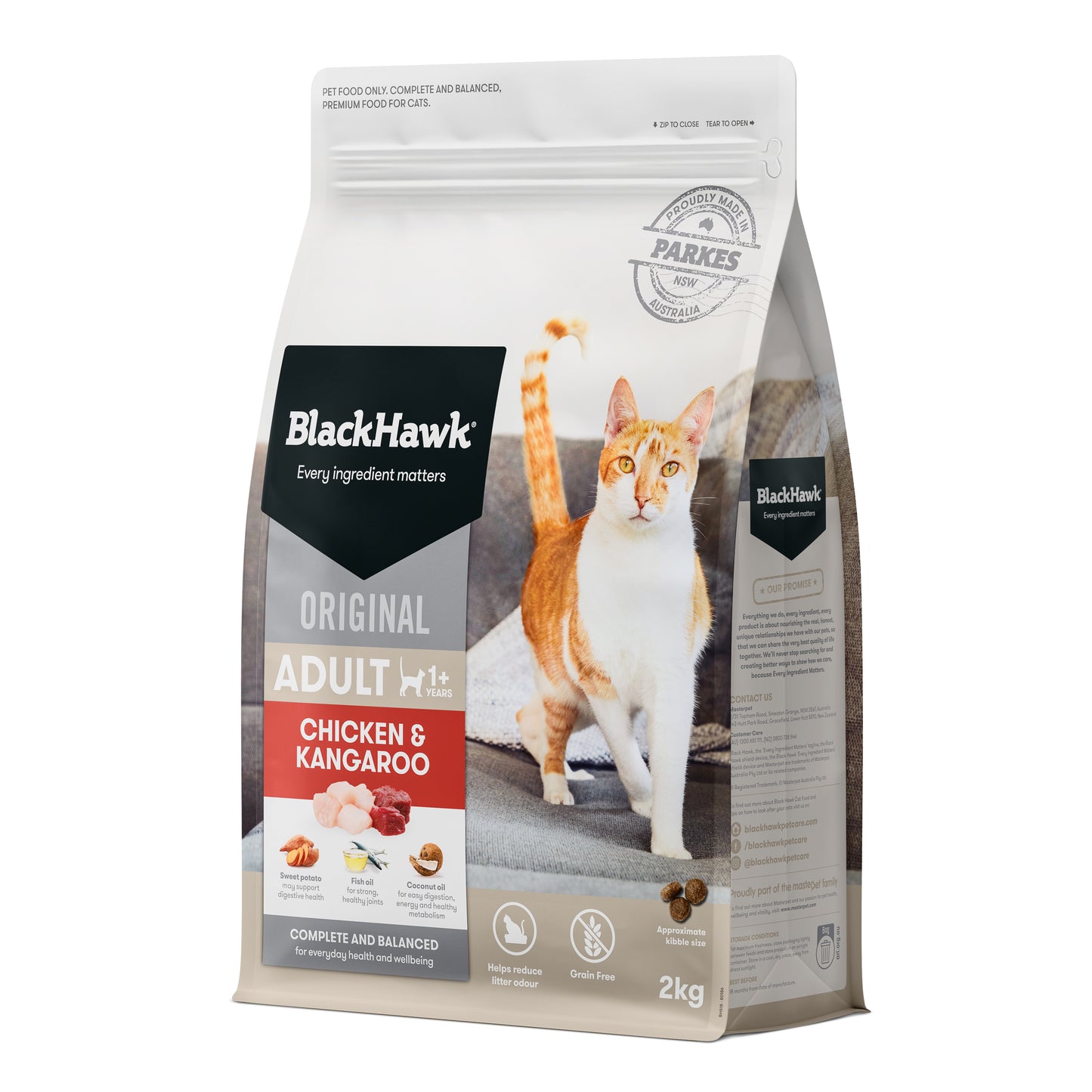 BlackHawk (NEW): Cat Original Chicken & Kangaroo
