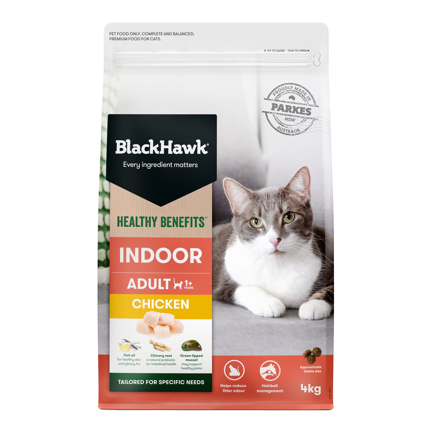 BlackHawk (NEW): Cat Healthy Benefits Indoor Cat Chicken