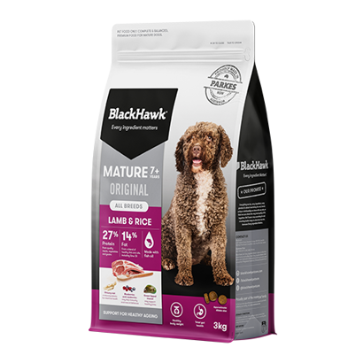 BlackHawk: Dog Mature Lamb & Rice