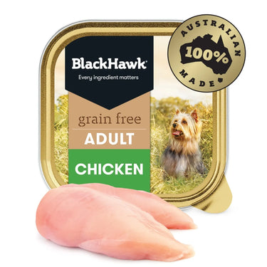 BlackHawk: Dog Grain Free Chicken Tray 100g