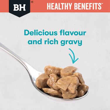 BlackHawk: Cat Indoor Healthy Benefits Chicken, Fish, Gravy Pouch