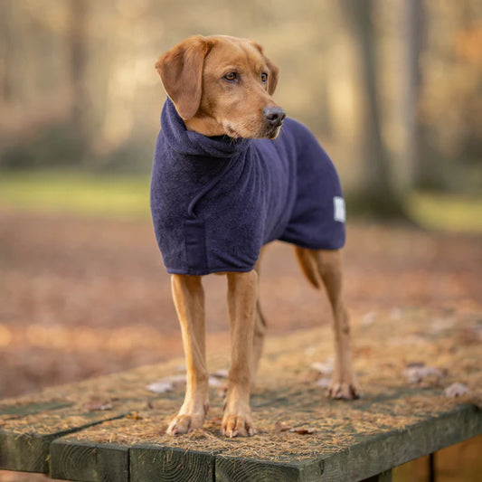 RUFF&TUMBLE: Dog Drying Coat Purple
