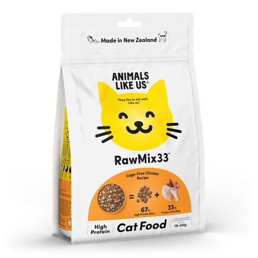 Animals Like Us: CAT RawMix33 Chicken 450g