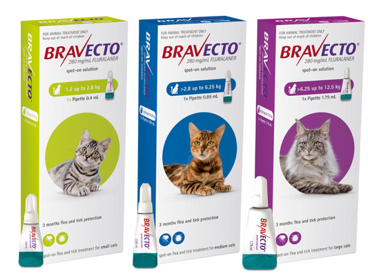 Bravecto: Flea & Tick Spot On for Cats