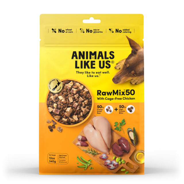 Animals Like Us: DOG RawMix50 with Chicken 1.8kg