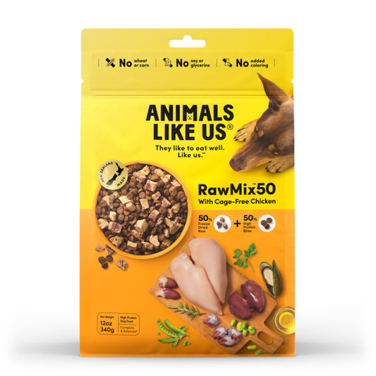 Animals Like Us: DOG RawMix50 with Chicken 3.6kg