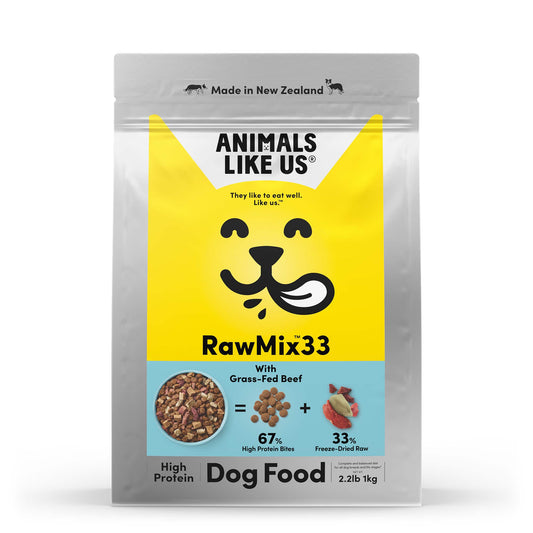 Animals Like Us: DOG RawMix33 with Beef 2kg