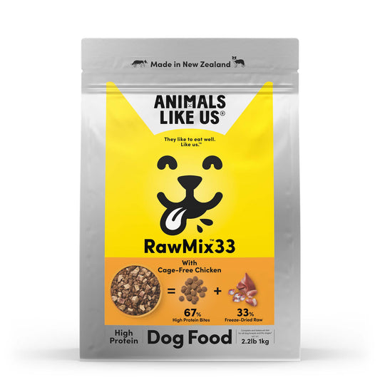 Animals Like Us: DOG RawMix33 with Chicken 1kg