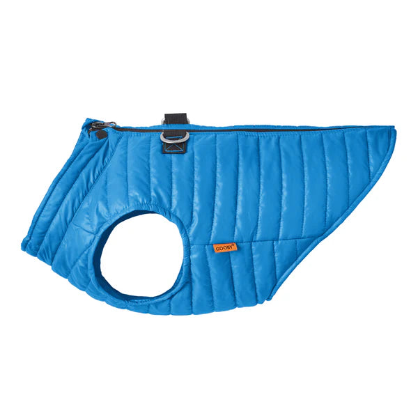 Gooby USA: Puffer Vest For Small Dogs Blue