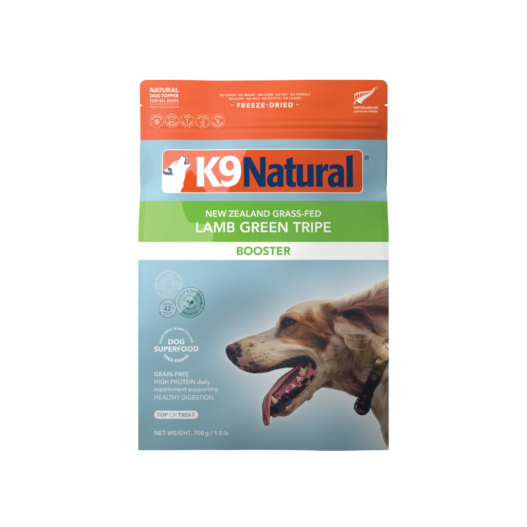 K9 Natural Lamb Green Trip Booster - 200 Gram