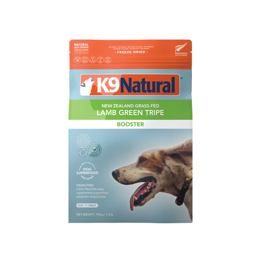 K9 Natural Lamb Green Trip Booster - 200 Gram