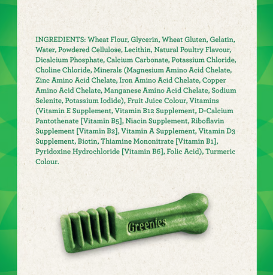 Greenies Original Large Dental Chews 340g, 8pc Bob & Ben The Pet