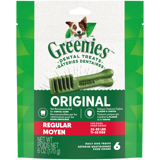 Greenies: Original Regular Dental Chews - 170g, 6pc