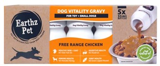 EarthzPet: Dog Vitality Gravy Chicken (5pk)