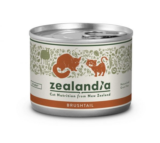 Zealandia: Canned Brushtail (cat food)