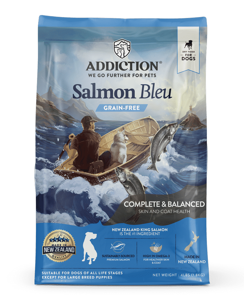 Addiction: Salmon Bleu (Dog)