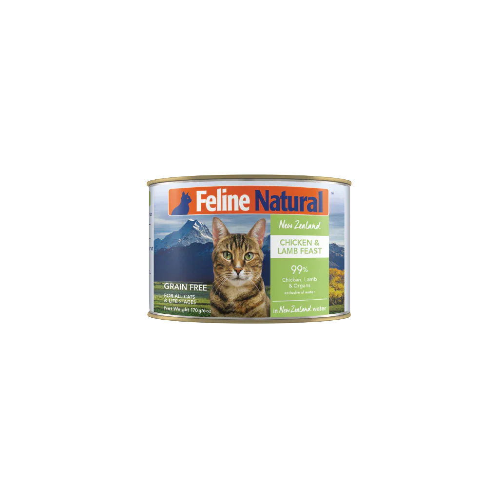 Feline Natural: Canned Chicken & Lamb Feast