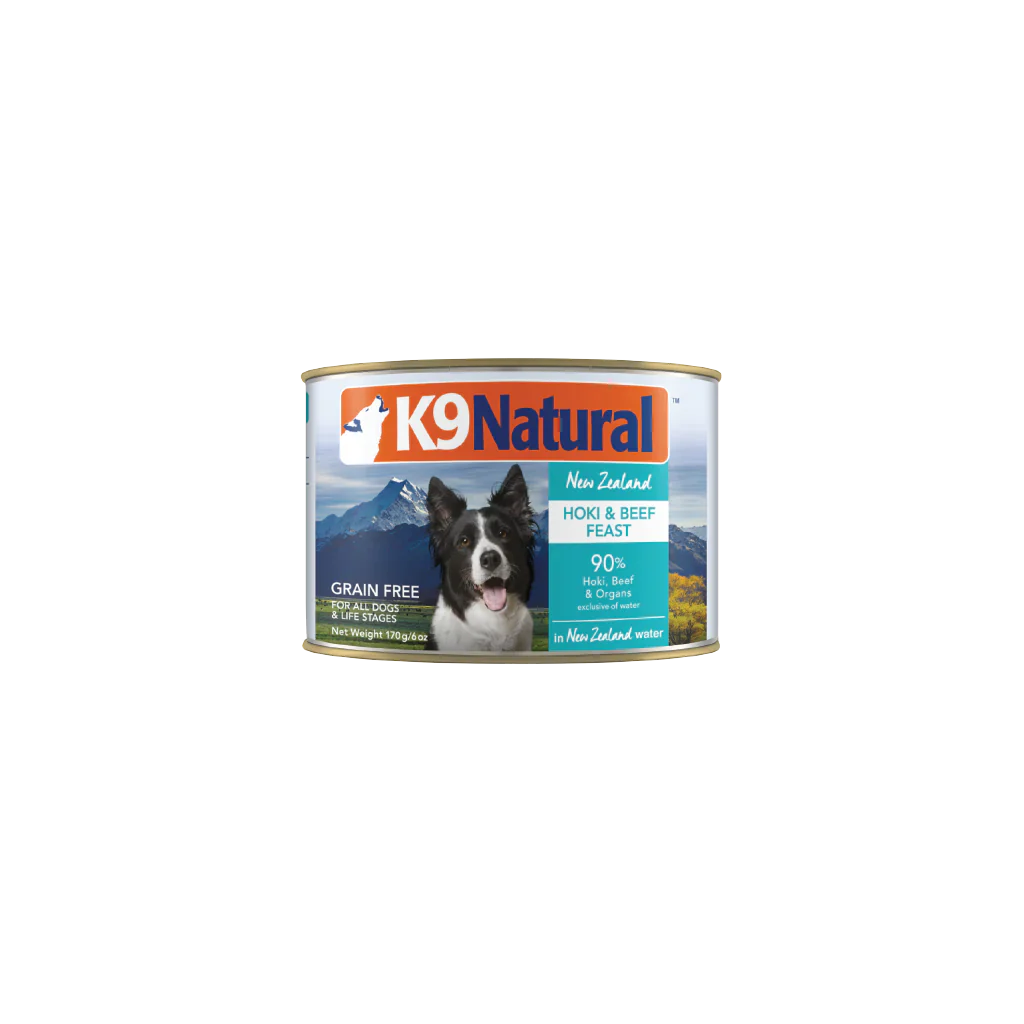 K9 Natural: Canned Hoki & Beef Feast