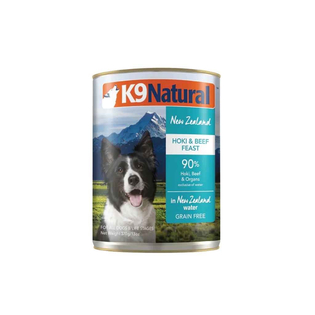 K9 Natural: Canned Hoki & Beef Feast