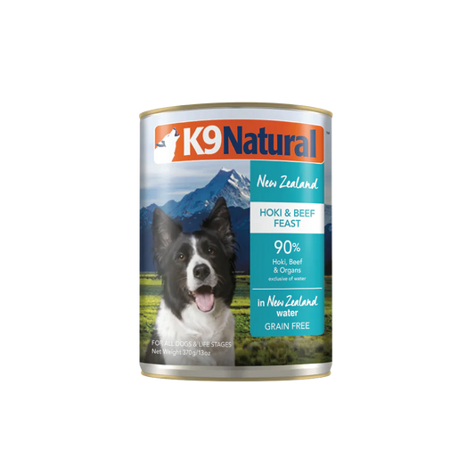 K9 Natural: Canned Hoki & Beef Feast